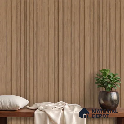 Wooden Look PN 02814 9 ft x 4.9 inch Charcoal Panel - 11 mm | Suitable for Feature Wall, TV Unit & Living Room | Width is Subjected to 5% Variation