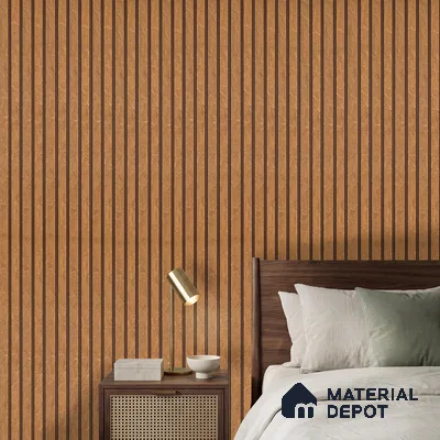 Gold Marble Look PN 03033 8 ft x 4.9 inch Charcoal Panel - 8 mm | Suitable for Feature Wall, TV Unit & Living Room | Width is Subjected to 5% Variation