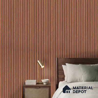 Multi Colour Patterned Look PN 03199 8 ft x 4.9 inch Charcoal Panel - 8 mm | Suitable for Feature Wall, TV Unit & Living Room | Width is Subjected to 5% Variation