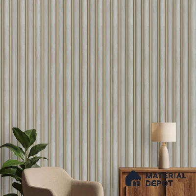 Beige Metallic Look PN 04064 9.5 ft x 4.9 inch Charcoal Panel - 12 mm | Suitable for Feature Wall, TV Unit & Living Room | Width is Subjected to 5% Variation