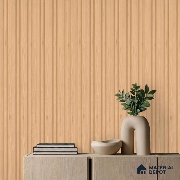 Wooden Look PN 04609 9.5 ft x 4.9 inch Charcoal Panel - 12 mm | Suitable for Feature Wall, TV Unit & Living Room | Width is Subjected to 5% Variation