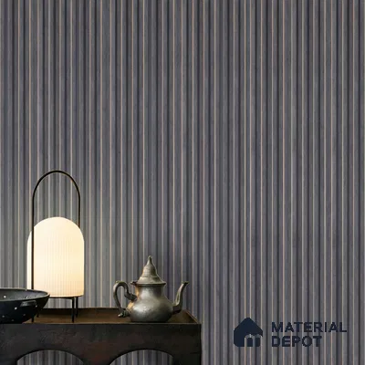 Grey Marble Look PN 04613 9.5 ft x 4.7 inch Charcoal Panel - 12 mm | Suitable for Feature Wall, TV Unit & Living Room | Width is Subjected to 5% Variation