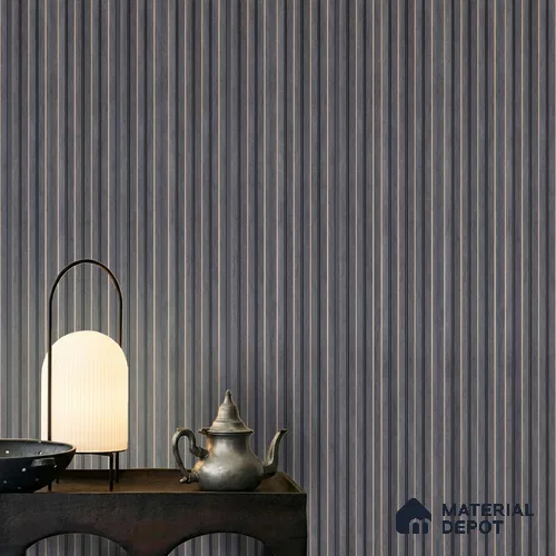 Grey Marble Look PN 04613 9.5 ft x 4.7 inch Charcoal Panel - 12 mm | Suitable for Feature Wall, TV Unit & Living Room | Width is Subjected to 5% Variation