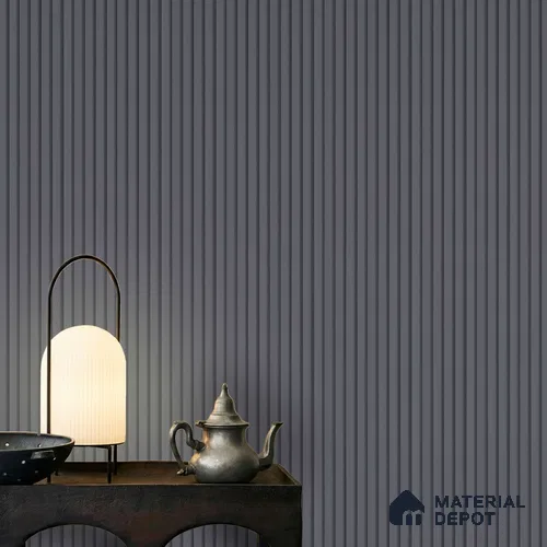 Grey Plain Colour Look PN 04627 9.5 ft x 4.7 inch Charcoal Panel - 12 mm | Suitable for Feature Wall, TV Unit & Living Room | Width is Subjected to 5% Variation