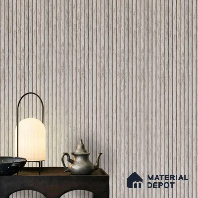 Grey Marble Look PN 04628 9.5 ft x 4.7 inch Charcoal Panel - 12 mm | Suitable for Feature Wall, TV Unit & Living Room | Width is Subjected to 5% Variation