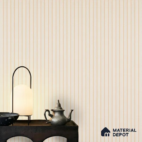 Cream Stone Louver PN 04647 9.5 ft x 4.7 inch Charcoal Panel - 12 mm | Suitable for Feature Wall, TV Unit & Living Room | Width is Subjected to 5% Variation