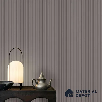 Grey Plain Colour Look PN 04875 9.5 ft x 4.7 inch Charcoal Panel - 12 mm | Suitable for Feature Wall, TV Unit & Living Room | Width is Subjected to 5% Variation