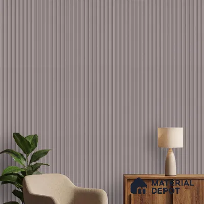 Grey Plain Colour Look PN 04882 9.5 ft x 4.7 inch Charcoal Panel - 12 mm | Suitable for Feature Wall, TV Unit & Living Room | Width is Subjected to 5% Variation