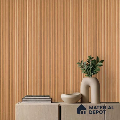 Wooden Look PN 05656 9.5 ft x 4.9 inch Charcoal Panel - 11 mm | Suitable for Feature Wall, TV Unit & Living Room | Width is Subjected to 5% Variation