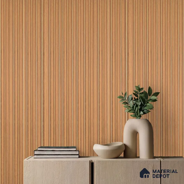 Wooden Look PN 05656 9.5 ft x 4.9 inch Charcoal Panel - 11 mm | Suitable for Feature Wall, TV Unit & Living Room | Width is Subjected to 5% Variation
