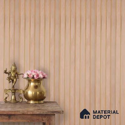 Pink Marble Look PN 05749 9.5 ft x 7.8 inch Charcoal Panel - 12 mm | Suitable for Feature Wall, TV Unit & Living Room | Width is Subjected to 5% Variation