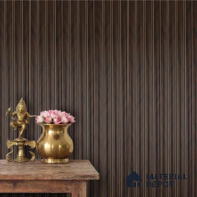 Wooden Look PN 05752 9.5 ft x 7.8 inch Charcoal Panel - 12 mm | Suitable for Feature Wall, TV Unit & Living Room | Width is Subjected to 5% Variation