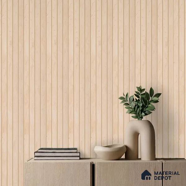 Ivory Marble Look PN 05772 9.5 ft x 7.8 inch Charcoal Panel - 12 mm | Suitable for Feature Wall, TV Unit & Living Room | Width is Subjected to 5% Variation