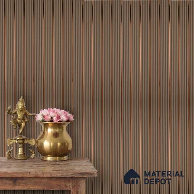 Grey Metallic Look PN 05780 9.5 ft x 7.8 inch Charcoal Panel - 12 mm | Suitable for Feature Wall, TV Unit & Living Room | Width is Subjected to 5% Variation