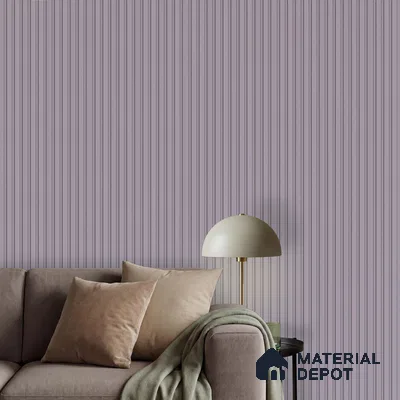 Purple Plain Colour Look PN 05918 8 ft x 6 inch Charcoal Panel - 11 mm | Suitable for Feature Wall, TV Unit & Living Room | Width is Subjected to 5% Variation