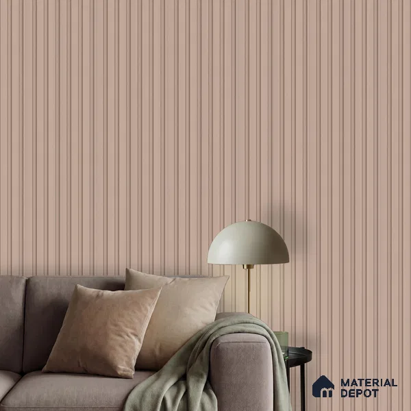 Beige Plain Colour Look PN 05931 8 ft x 6 inch Charcoal Panel - 11 mm | Suitable for Feature Wall, TV Unit & Living Room | Width is Subjected to 5% Variation
