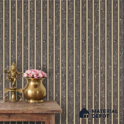Grey Marble Look PN 06109 9.5 ft x 7.8 inch Charcoal Panel - 12 mm | Suitable for Feature Wall, TV Unit & Living Room | Width is Subjected to 5% Variation