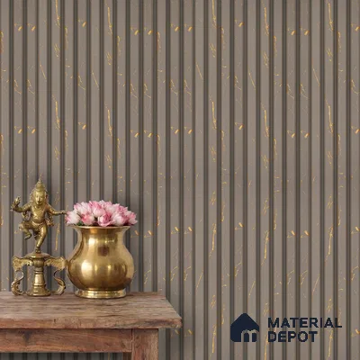 Grey Marble Look PN 06157 9.5 ft x 7.8 inch Charcoal Panel - 12 mm | Suitable for Feature Wall, TV Unit & Living Room | Width is Subjected to 5% Variation
