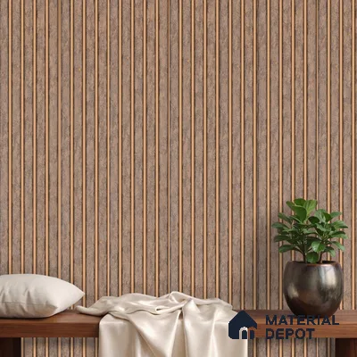 Brown Marble Look PN 06160 9.5 ft x 7.8 inch Charcoal Panel - 12 mm | Suitable for Feature Wall, TV Unit & Living Room | Width is Subjected to 5% Variation