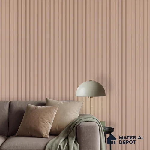 Beige Plain Colour Look PN 06218 B 9.5 ft x 4.7 inch Charcoal Panel - 12 mm | Suitable for Feature Wall, TV Unit & Living Room | Width is Subjected to 5% Variation