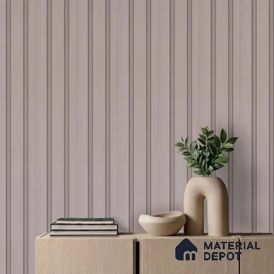 Grey Plain Colour Look PN 06219 9.5 ft x 4.7 inch Charcoal Panel - 12 mm | Suitable for Feature Wall, TV Unit & Living Room | Width is Subjected to 5% Variation