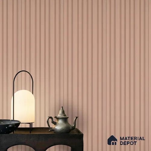 Cream Plain Colour Louver PN 06221 9.5 ft x 4.7 inch Charcoal Panel - 12 mm | Suitable for Feature Wall, TV Unit & Living Room | Width is Subjected to 5% Variation