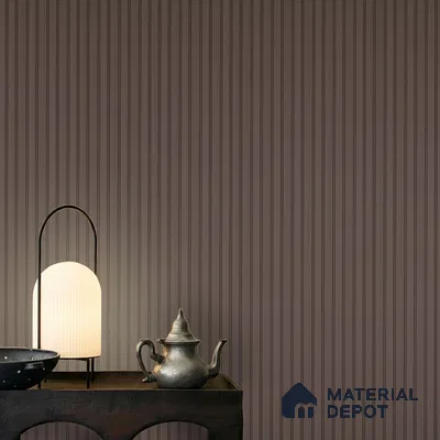 Brown Plain Colour Look PN 06224 9.5 ft x 4.7 inch Charcoal Panel - 12 mm | Suitable for Feature Wall, TV Unit & Living Room | Width is Subjected to 5% Variation
