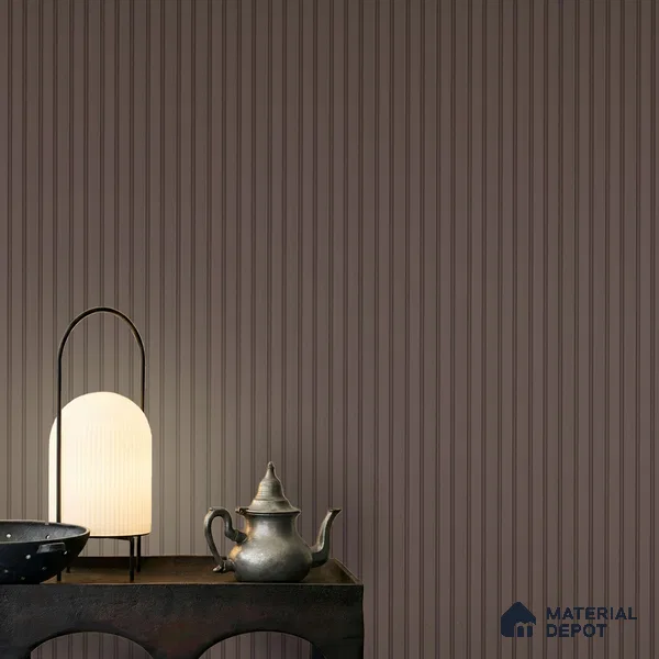 Brown Plain Colour Look PN 06224 9.5 ft x 4.7 inch Charcoal Panel - 12 mm | Suitable for Feature Wall, TV Unit & Living Room | Width is Subjected to 5% Variation