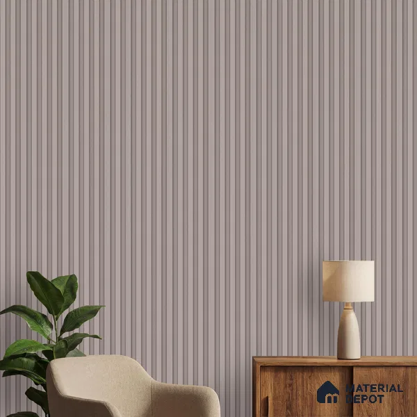 Beige Plain Colour Look PN 06233 9.5 ft x 4.7 inch Charcoal Panel - 12 mm | Suitable for Feature Wall, TV Unit & Living Room | Width is Subjected to 5% Variation