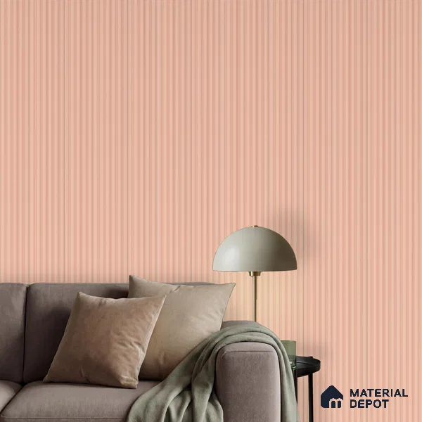 Pink Metallic Look PN 06251 9.5 ft x 4.7 inch Charcoal Panel - 12 mm | Suitable for Feature Wall, TV Unit & Living Room | Width is Subjected to 5% Variation