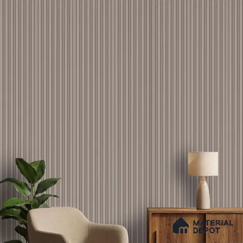 Grey Plain Colour Louver PN 06262 9.5 ft x 4.7 inch Charcoal Panel - 12 mm | Suitable for Feature Wall, TV Unit & Living Room | Width is Subjected to 5% Variation