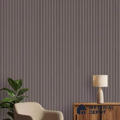 Grey Plain Colour Look PN 06263 9.5 ft x 4.7 inch Charcoal Panel - 12 mm | Suitable for Feature Wall, TV Unit & Living Room | Width is Subjected to 5% Variation