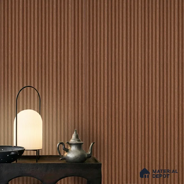 Wooden Look PN 06281 9.5 ft x 4.7 inch Charcoal Panel - 12 mm | Suitable for Feature Wall, TV Unit & Living Room | Width is Subjected to 5% Variation