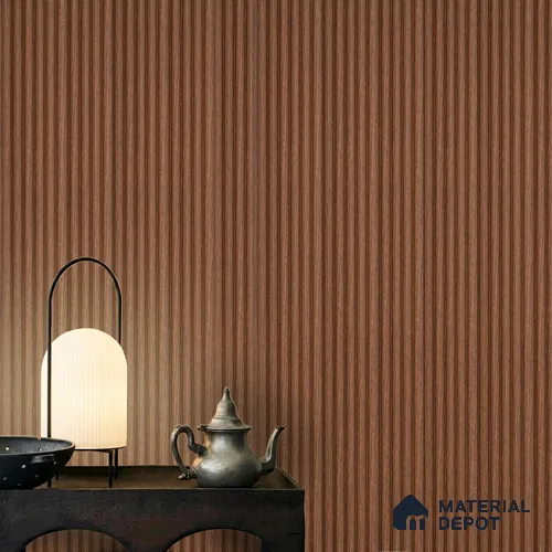 Wooden Look PN 06281 9.5 ft x 4.7 inch Charcoal Panel - 12 mm | Suitable for Feature Wall, TV Unit & Living Room | Width is Subjected to 5% Variation