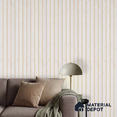 White Marble Look PN 06301 9.5 ft x 9.4 inch Charcoal Panel - 12 mm | Suitable for Feature Wall, TV Unit & Living Room | Width is Subjected to 5% Variation