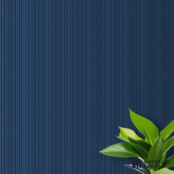 Prussian Blue Plain Colour Look PN 00517 9.5 ft x 4.8 inch Charcoal Panel - 12 mm | Suitable for Feature Wall, TV Unit & Living Room | Width is Subjected to 5% Variation