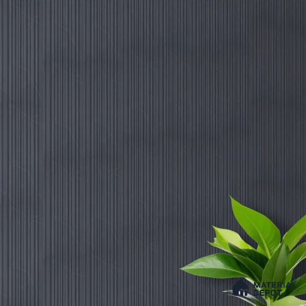 Graphite Grey Plain Colour Look PN 00523 9.5 ft x 4.8 inch Charcoal Panel - 12 mm | Suitable for Feature Wall, TV Unit & Living Room | Width is Subjected to 5% Variation