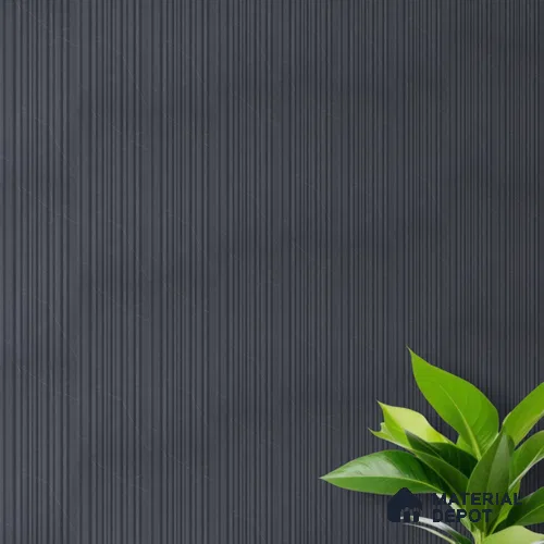 Grey Marble Louver PN 00523 9.5 ft x 4.8 inch Charcoal Panel - 12 mm | Suitable for Feature Wall, TV Unit & Living Room | Width is Subjected to 5% Variation