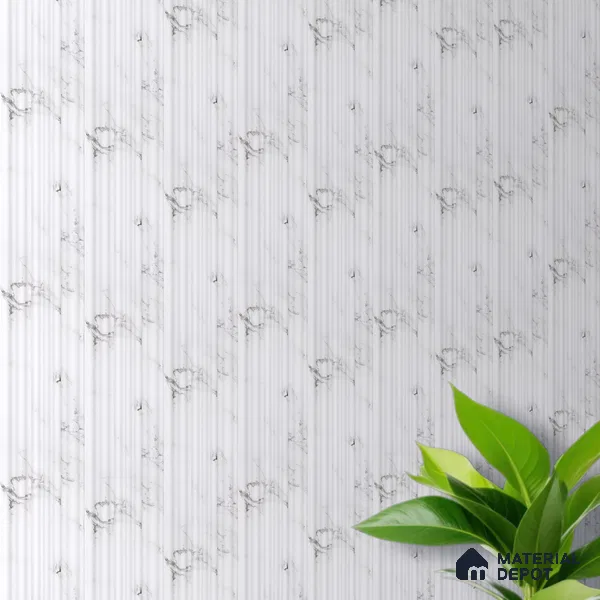 Dove Grey Marble Look PN 00524 9.5 ft x 4.8 inch Charcoal Panel - 12 mm | Suitable for Feature Wall, TV Unit & Living Room | Width is Subjected to 5% Variation