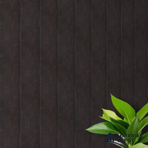 Brown Marble Louver PN 00528 8 ft x 6.2 inch Charcoal Panel - 6 mm | Suitable for Feature Wall, TV Unit & Living Room | Width is Subjected to 5% Variation