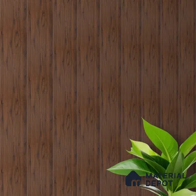 Wooden Look PN 00529 8 ft x 6.2 inch Charcoal Panel - 6 mm | Suitable for Feature Wall, TV Unit & Living Room | Width is Subjected to 5% Variation