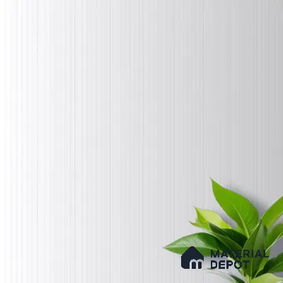 Ivory Pearl Plain Colour Look PN 00623 8 ft x 4 inch Charcoal Panel - 11 mm | Suitable for Feature Wall, TV Unit & Living Room | Width is Subjected to 5% Variation