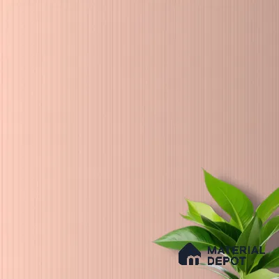 Pink Plain Colour Louver PN 00625 8 ft x 4 inch Charcoal Panel - 11 mm | Suitable for Feature Wall, TV Unit & Living Room | Width is Subjected to 5% Variation
