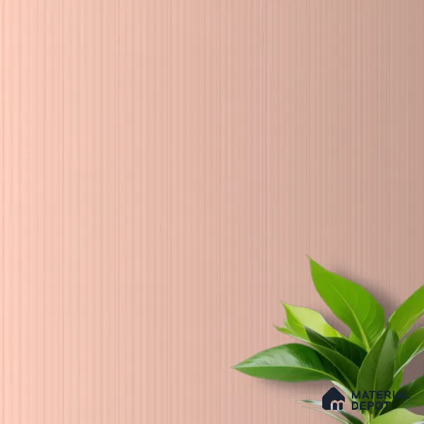 Pink Plain Colour Louver PN 00625 8 ft x 4 inch Charcoal Panel - 11 mm | Suitable for Feature Wall, TV Unit & Living Room | Width is Subjected to 5% Variation