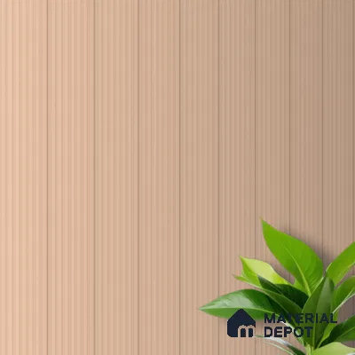 Cappuccino Beige Plain Colour Look PN 00628 8 ft x 4 inch Charcoal Panel - 11 mm | Suitable for Feature Wall, TV Unit & Living Room | Width is Subjected to 5% Variation