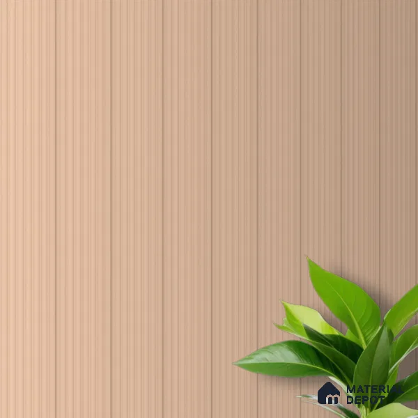 Cappuccino Beige Plain Colour Look PN 00628 8 ft x 4 inch Charcoal Panel - 11 mm | Suitable for Feature Wall, TV Unit & Living Room | Width is Subjected to 5% Variation