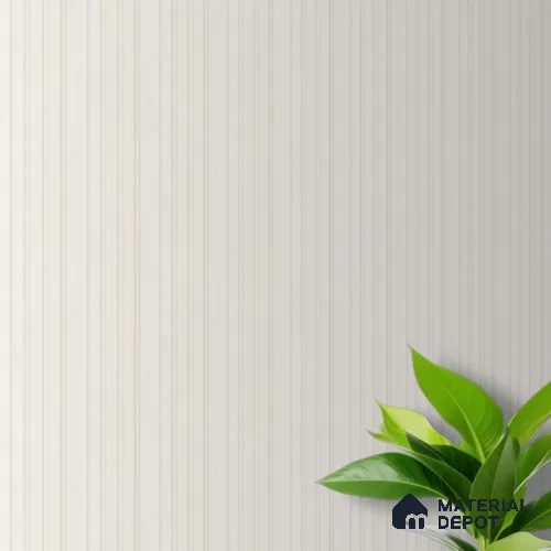 White Plain Colour Louver PN 00644 8 ft x 4.8 inch Charcoal Panel - 11 mm | Suitable for Feature Wall, TV Unit & Living Room | Width is Subjected to 5% Variation