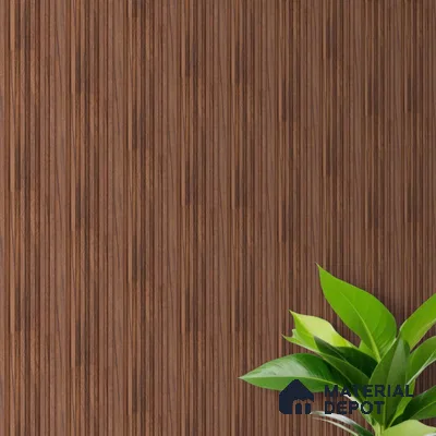 Wooden Look PN 00648 8 ft x 4.8 inch Charcoal Panel - 11 mm | Suitable for Feature Wall, TV Unit & Living Room | Width is Subjected to 5% Variation