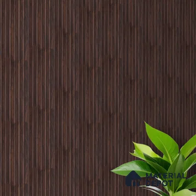 Wooden Look PN 00651 8 ft x 4.8 inch Charcoal Panel - 11 mm | Suitable for Feature Wall, TV Unit & Living Room | Width is Subjected to 5% Variation