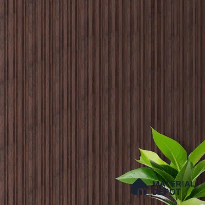 Wooden Look PN 00653 8 ft x 4.8 inch Charcoal Panel - 11 mm | Suitable for Feature Wall, TV Unit & Living Room | Width is Subjected to 5% Variation
